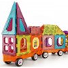 Woopie toys Magnetická stavebnica Vlak 71 ks