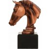 Hlava koňa - Víťazná trofej na podstavci s vlastným textom: 18,5cm