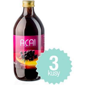 Allnature Acai Berry Bio pyré 500 ml