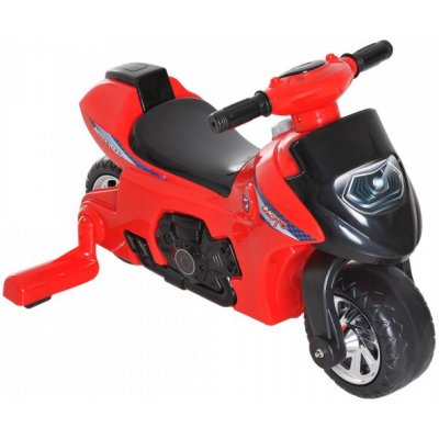 Goleto detská motorka 46 x 66 x 43 cm červeno/černá
