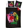 Javoli Posteľná bielizeň 140 x 200 cm / 65 x 65 cm polyester / bavlna - Miraculous Ladybug Lucky