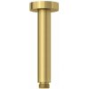 Kludi A-QA Sprchové ramienko stropné 150 mm, kartáčované zlato
