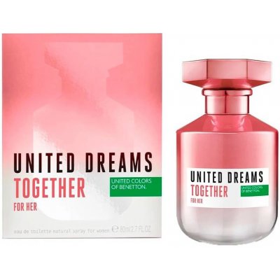 United Colors of Benetton United Dreams Together for Her, Toaletná voda 80ml pre ženy