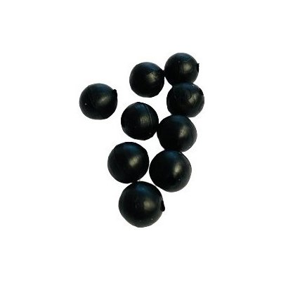 BLACK CAT - Gumové guličky Rubber Shock Bead 10 mm 10 ks