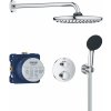 Grohe Vitalio Start sprchová súprava podomietková s termostatom s dažďovou sprchou chrómová 34883000