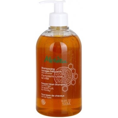 Melvita Hair šampón na vlasy s esenciálnymi olejmi Grapefruit & Honey 500 ml