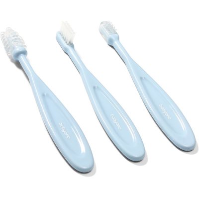 BabyOno Toothbrush zubná kefka pre deti Blue 3 ks