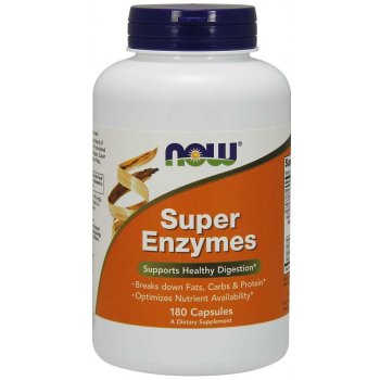 Now Super Enzymes komplexní trávící enzymy 180 kapsúl