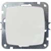 OBI Vypínač/prepínač Medea polárne biely vrátane rámčeka