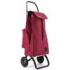 Nákupný vozík Compactor červený polyester