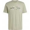 adidas Camo Linear Graphic Tee svetlo zelené khaki