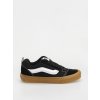 Vans Knu Skool (black/gum) 42, hnedá