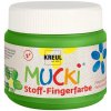 Prstové farby na textil MUCKI 150 ml zelená