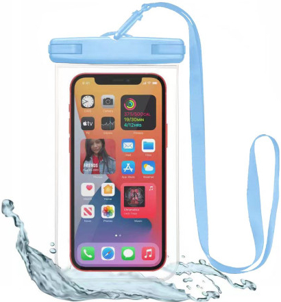 Púzdro Tech-Protect Waterproof vodotesné 6.9\'\', modré