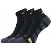 VoXX® Gastm Unisex športové ponožky - 3 páry BM000004018000103472 čierna 35-38 (23-25)