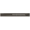Zyxel GS1900-24 v2 26portový gigabitový webový inteligentný prepínač, 24x gigabitový RJ45, 2x SFP, bez ventilátora