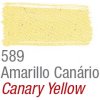 ACRILEX Farby na textil /matné 37ml Odtieň: 589 - Canary yellow - Kanárska žltá