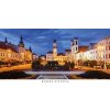 Pohľadnica panoráma Banská Bystrica g01 (podvečer)