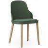 Normann Copenhagen Stolička Allez Chair Main Line Flax – zelená/dub