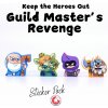 MeepleStickers Samolepky pro Keep the Heroes out! -Guild Master's Revenge (Stickers)