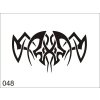 Airbrush tetovacia šablóna pre jednorazové použitie V048