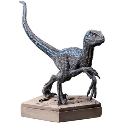 Iron Studios Jurassic World Icons Velociraptor Blue