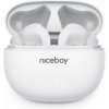 Bezdrôtové slúchadlá Niceboy HIVE Pins 3 ANC White (HIVE-PINS-ANC-3-W)
