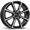 Alu disk DEZENT TN dark 6.5x17, 4x108, 65.1, ET28 Black/polished