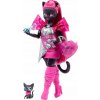 Bábika módna Monster High Catty Noir ružová 29 cm