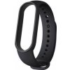 BStrap Silicone remienok na Xiaomi Mi Band 5/6/7, black (SXI011C01)