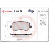 BREMBO Súprava brzdových doštičiek P 86 021