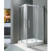 AQUATEK TEKNO R14 100 x 80cm sprchový kút obdĺžnikový, profil chróm, sklo číre, TEKNOR14CH100X8062