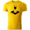 T-ričko Batman pánske tričko Farba trička: Žltá, Farba potlače: Čierna, Veľkosť: 4XL