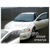 Deflektory - protiprievanové plexi Dodge Stratus 4D od 2001