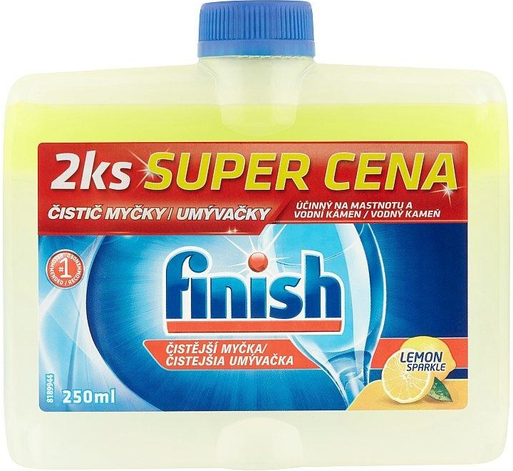 Finish čistič umývačky riadu s vôňou citrónu 2 x 250 ml od 4,49 € -  Heureka.sk