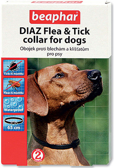 Beaphar DIAZ antiparazitný obojok pre psov 65 cm od 5,4 € - Heureka.sk