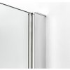 New Trendy D-0113A/D-0085B-WP NEW RENOMA sprchový kút 90 x 100 cm, ľavý, vzpera, 90 x 100 cm, chróm