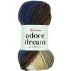 YarnArt Adore Dream 1050 béžovo hnedo fialová
