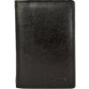 Kožená dokladovka LAGEN V-60 čierna