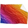 Deka Farebné vlny (Rozmer: 200 x 140 cm, Podšitie baránkom: ÁNO)