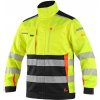 Canis CXS bunda BENSON výstražná softshell pánská žltá/čierna