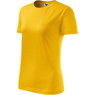 Dámske tričko Classic New W MLI-13304 žltá - Malfini 2XL