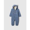 GAP Baby sherpa overal s logom Modrá 0-3M Modrá Modrá
