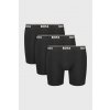 HUGO BOSS 3PACK Bavlnené boxerky BOSS Power Long čierna S