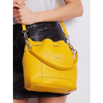 Žltá kožená kabelka od 63,43 € - Heureka.sk