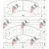 BRZDOVÉ PODLOŽKY. FORD AEROSTAR 87-94 21830.15.0 A.B.S.