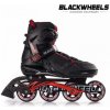 Kolieskové korčule BlackWheels Race - červené Veľkosť: 42