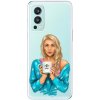 Odolné silikónové puzdro iSaprio - Coffe Now - Blond - OnePlus Nord 2 5G