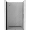 Mexen OMEGA posuvné sprchové dvere do otvoru 110 cm, cierna-transparentná, 825-110-000-70-00