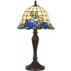 Clayre & Eef Stolná lampa Tiffany Robinetta - 29x53 cm E27/max 1x60W - Clayre & Eef